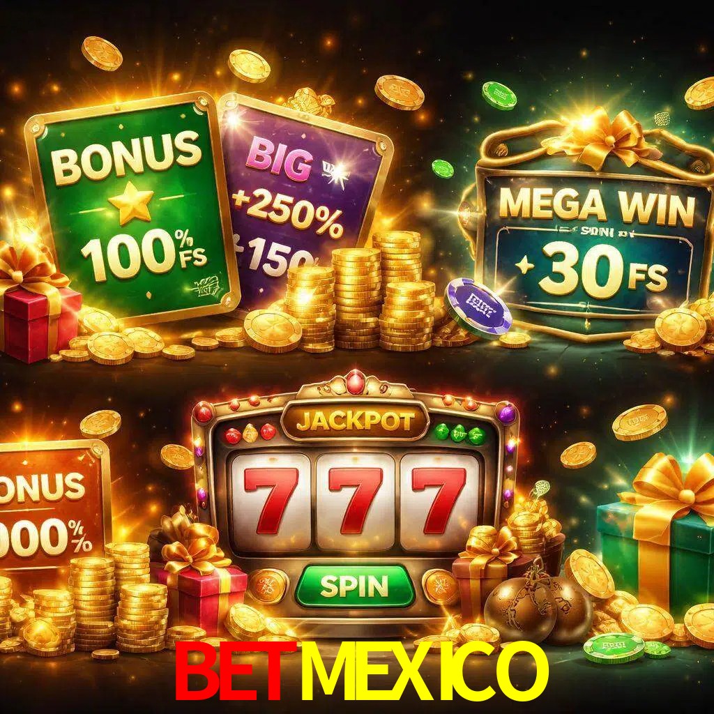 Tipos de bonos BETMEXICO incluyendo recompensas de bienvenida y promociones continuas