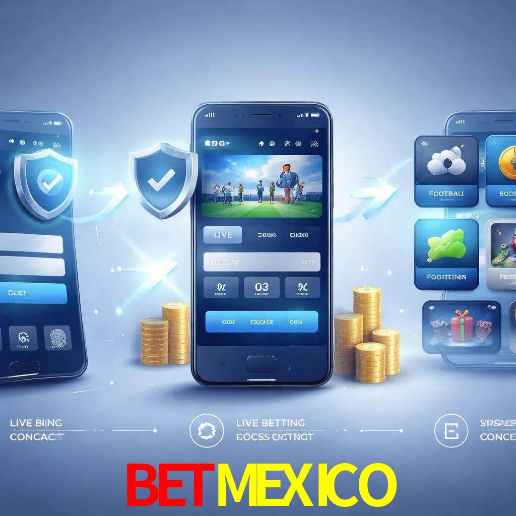 Pasos de acceso a la app BETMEXICO en pantalla de teléfono móvil
